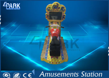 Indoor Coin Operated Little Motor Racing Game Machine With 22 Inch Screen