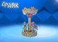 Panyu 카니발 게임 섬유유리 정지되는 kiddie 탐 EPARK 동전은 3명의 선수 유년기 회전 목마를 운영했습니다